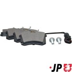 JP GROUP Piduriklotsi komplekt,  ketaspidur JP 1163705910