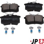 JP GROUP Piduriklotsi komplekt,  ketaspidur JP 1163706310