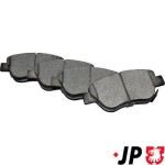 JP GROUP Piduriklotsi komplekt,  ketaspidur JP 1263603210