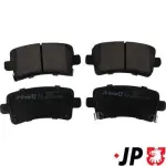JP GROUP Piduriklotsi komplekt,  ketaspidur JP 1263701110