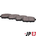 JP GROUP Piduriklotsi komplekt,  ketaspidur JP 1263701510