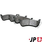 JP GROUP Piduriklotsi komplekt,  ketaspidur JP 1363701110