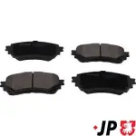 JP GROUP Piduriklotsi komplekt,  ketaspidur JP 3863604810
