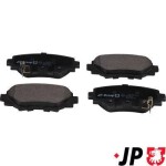  Piduriklotsi komplekt,ketaspidur JP GROUP 3863701110