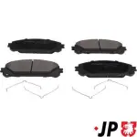 JP GROUP Piduriklotsi komplekt,  ketaspidur JP 4863607510