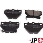 JP GROUP Piduriklotsi komplekt,  ketaspidur JP 4863701110
