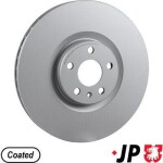  Тормозной диск JP GROUP 4963102000