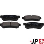 JP GROUP Piduriklotsi komplekt,  ketaspidur JP 6363700110