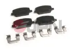 JPN Piduriklotsi komplekt,  ketaspidur 10H9165-JPN