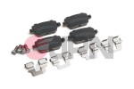 JPN Piduriklotsi komplekt,  ketaspidur 20H9066-JPN