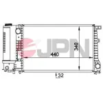 JPN  Radiaator,mootorijahutus 60C9007-JPN