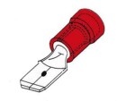 Juhtmeotsik punane 2,8 x 0,8 mm, Müügipakend 100 tk