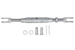 WIELTON K008448 / door lock, roman bolt (semi-trailer-dumper) suitable for: wielton