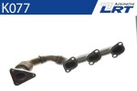 LRT K077 / exhaust manifold fits: mercedes c t-model (s203), c t-model (s204), c (w203), c (w204), clk (a209), clk (c209), cls (c218), cls (c219), cls shooting brake (x218), e (a207) 2.9d/3.0d 01.05-