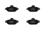 KAMOKA Piduriklotsi komplekt,  ketaspidur JQ1011498
