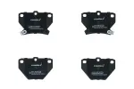 KAMOKA Piduriklotsi komplekt,  ketaspidur JQ101158