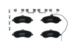 KAMOKA Piduriklotsi komplekt,  ketaspidur JQ1013542