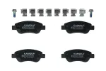 KAMOKA  Piduriklotsi komplekt,ketaspidur JQ1013580