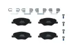 KAMOKA Piduriklotsi komplekt,  ketaspidur JQ101362