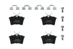 KAMOKA Piduriklotsi komplekt,  ketaspidur JQ1018501