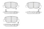 Kavo Parts Piduriklotsi komplekt,  ketaspidur KBP-5551