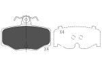 Kavo Parts Piduriklotsi komplekt,  ketaspidur KBP-6511