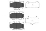 Kavo Parts Piduriklotsi komplekt,  ketaspidur KBP-9054