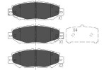 Kavo Parts Piduriklotsi komplekt,  ketaspidur KBP-9062