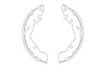 Kavo Parts Piduriklotside komplekt KBS-3402