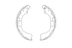 Kavo Parts Piduriklotside komplekt KBS-7411