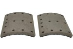 BERAL KBL19068.2-1627 / drum brake pad covers front/rear (410x225. 2nd oversize) fits: rvi kerax, volvo b12, b7, f12, f16, fh12, fh16, fm10, fm12, fm7, york 2783, 2953