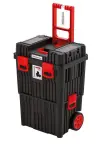 tööriistakast ratastega, driving module komplekt, 2tk HEAVY, plastik, värv: must/red length450mm x width360mm x height640mm