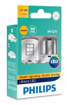 лампа ULTINON VISION LED W21W 12V оранжевый 11498ULAX2 2шт