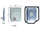 KNECHT Hüdraulikafilter,  automaatkäigukast HX 147KIT1