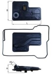 KNECHT Hüdraulikafilter, automaatkäigukast HX 270D
