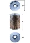 KNECHT Hüdraulikafilter,  roolimine HX 5