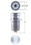 KNECHT Kütusefilter KC 103