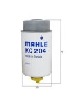 KNECHT Kütusefilter KC 204