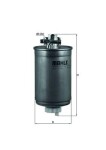 KNECHT Kütusefilter KL 180