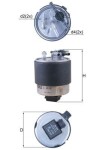 KNECHT Kütusefilter KL 440/44