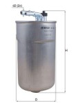 KNECHT Kütusefilter KL 792