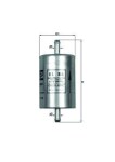 KNECHT Kütusefilter KL 86