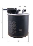 KNECHT Kütusefilter KL 942