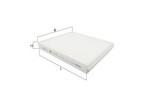KNECHT Filter,  salongiõhk LA 1123