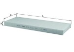 KNECHT Filter,  salongiõhk LA 118