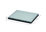 KNECHT Filter,  salongiõhk LA 130