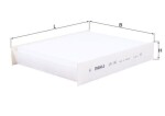 KNECHT Filter,  salongiõhk LA 141