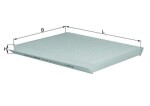 KNECHT Filter,  salongiõhk LA 142