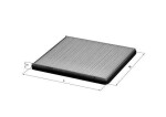 KNECHT Filter,  salongiõhk LA 143