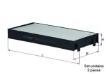 KNECHT  Filter,salongiõhk LA 221/S